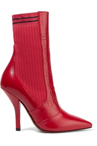 red over the knee boots fendi|fendi rockoko boots 2017.